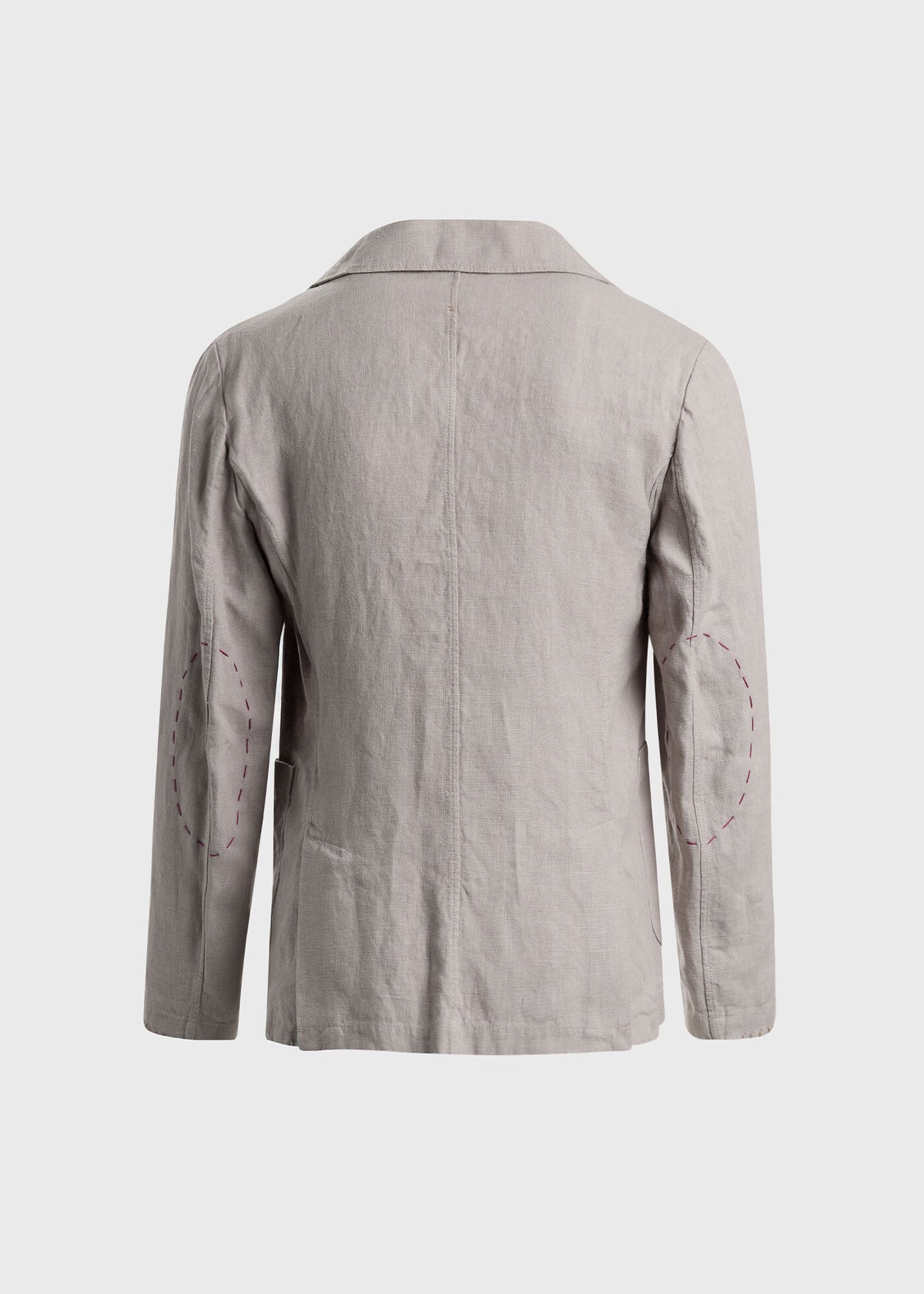 Washed Linen Jacket Navy - Paul Stuart