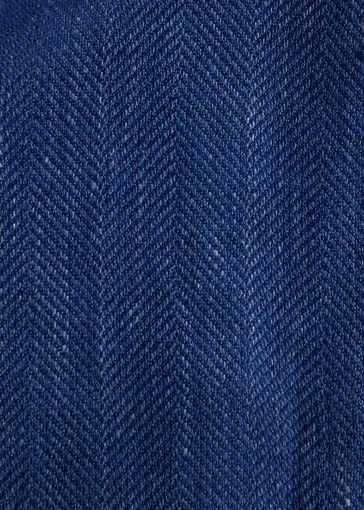 Stand-Collar Summer Jacket Mid Blue - Paul Stuart
