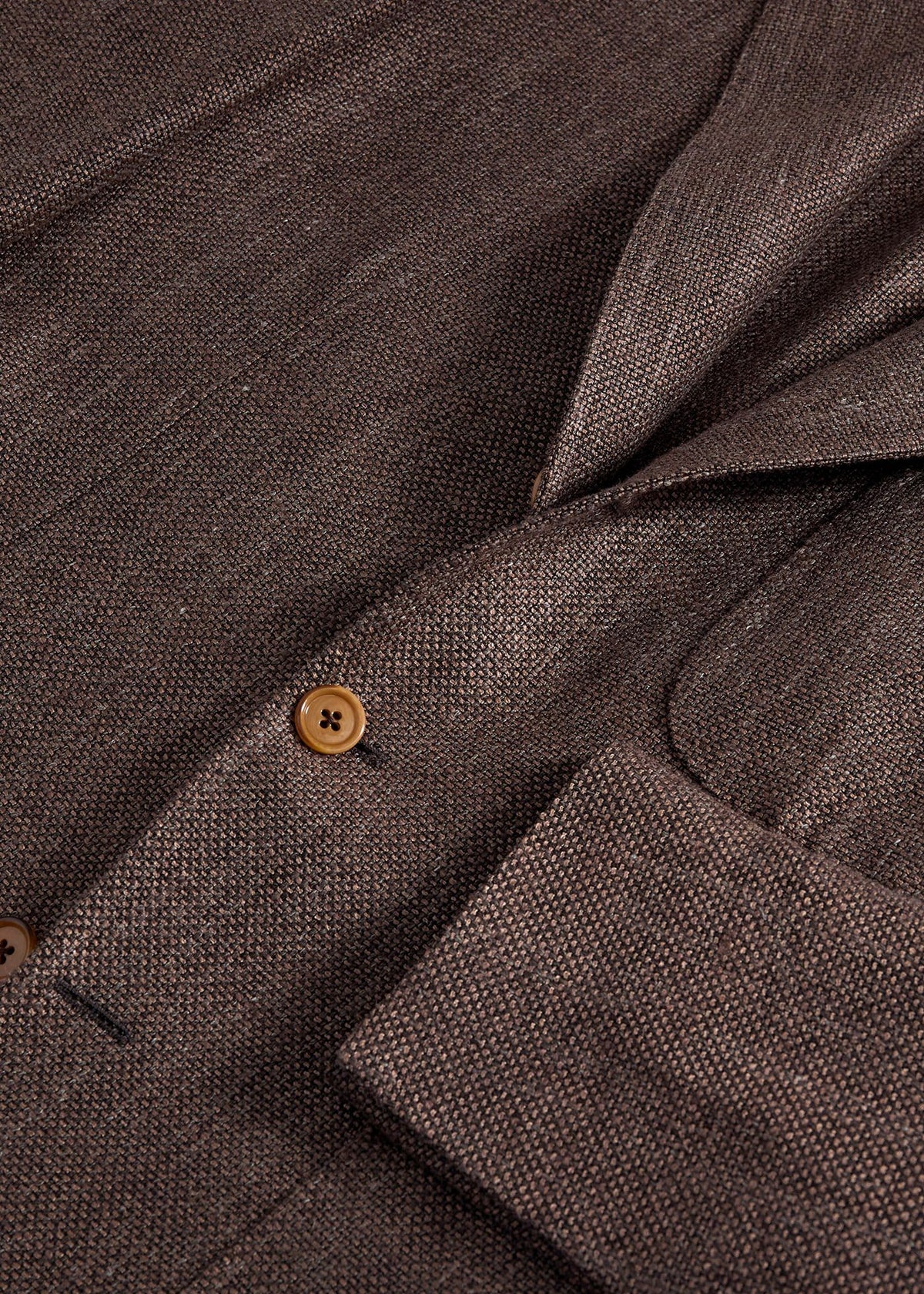 Basketweave Jacket Brown - Paul Stuart