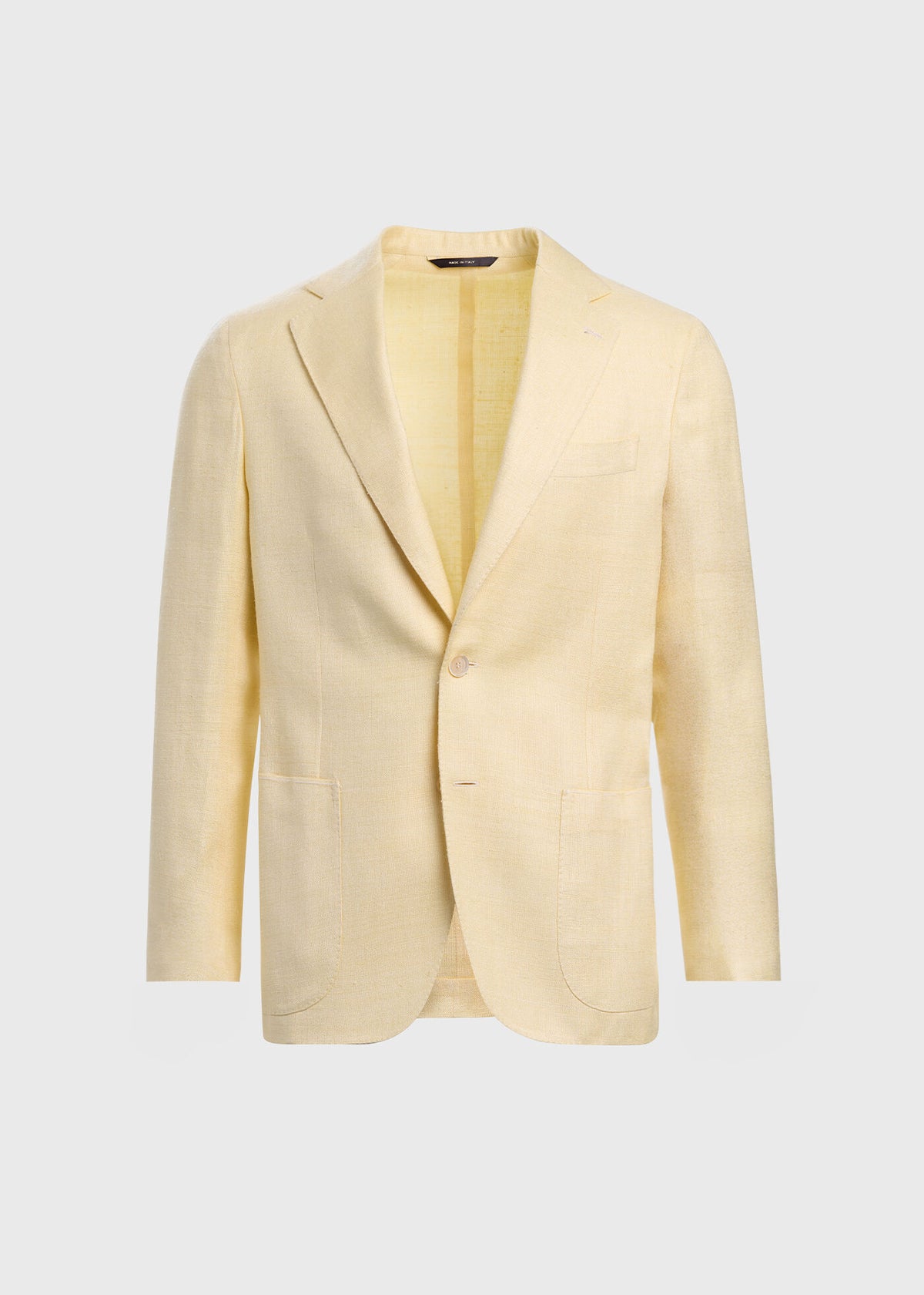 Silk Slub Blazer Blue - Paul Stuart