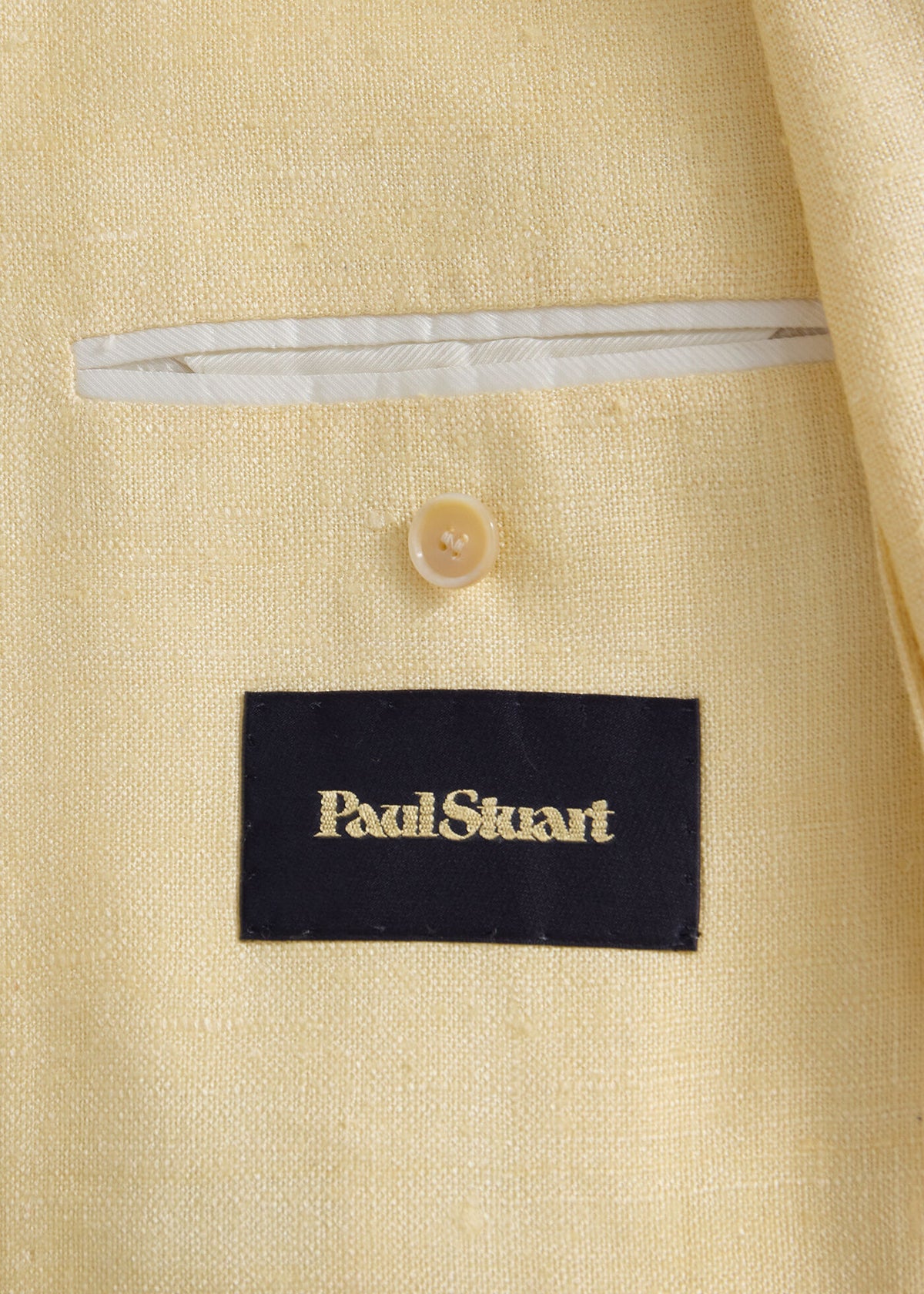 Silk Slub Blazer Blue - Paul Stuart