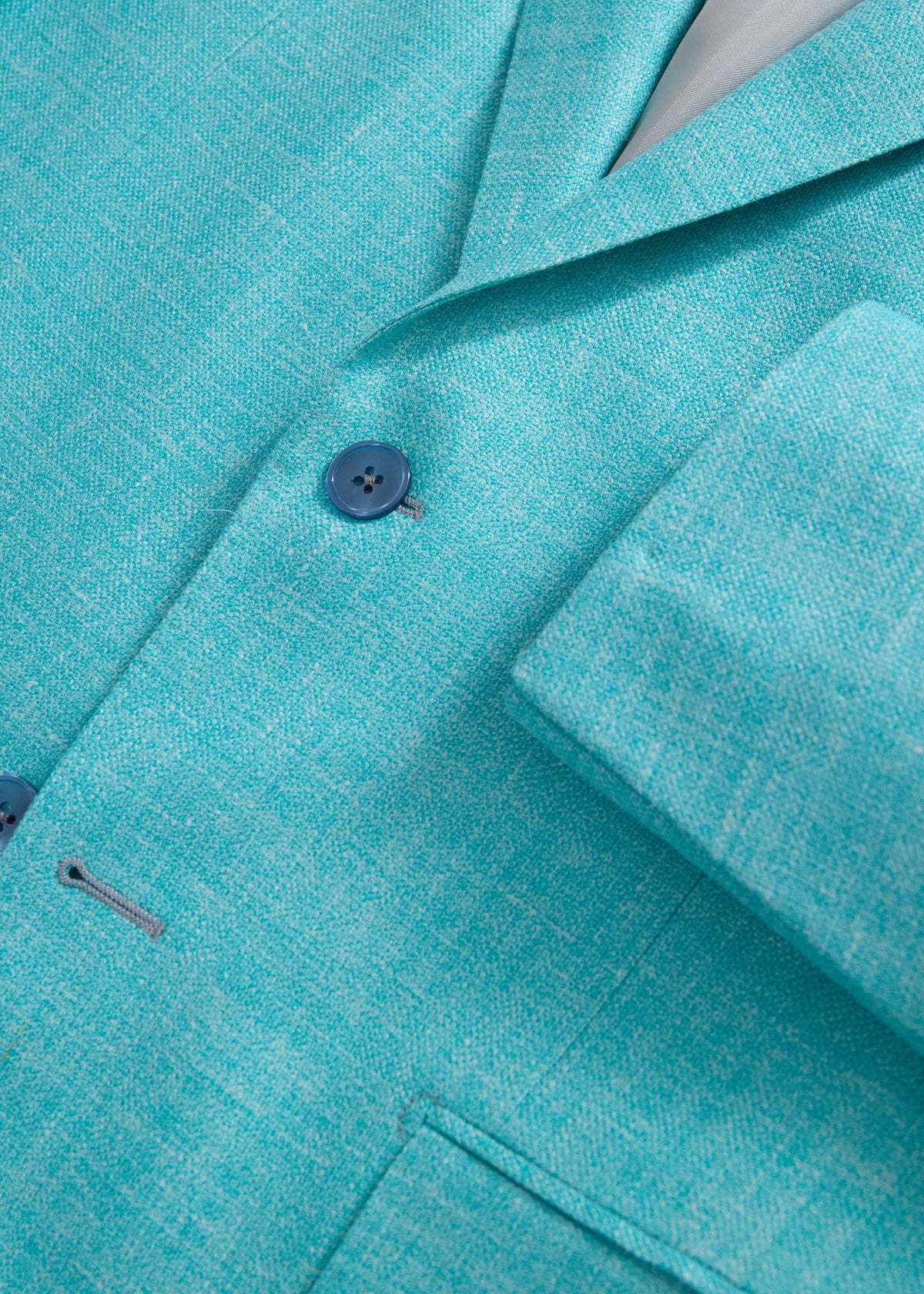 Hopsack Summer Jacket Mint - Paul Stuart