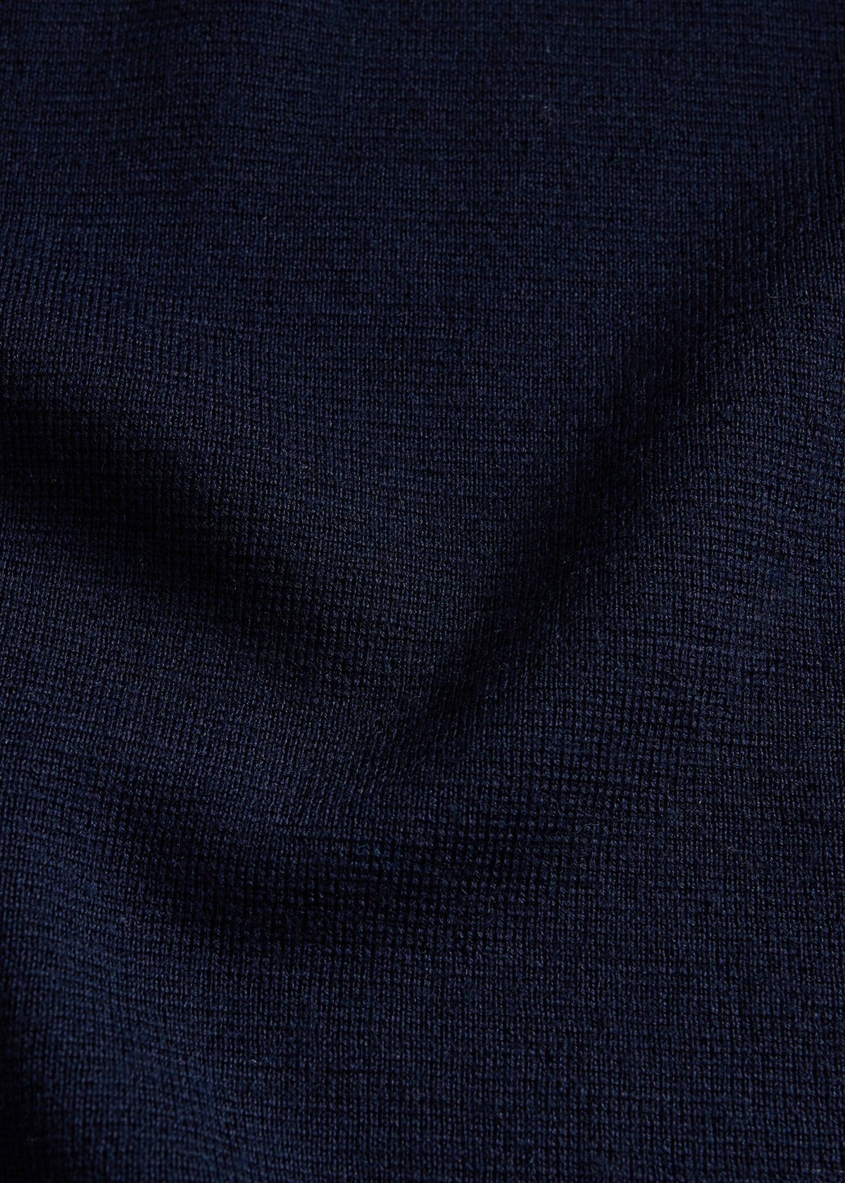 Water Resistant Wool Knitted Jacket Navy - Paul Stuart