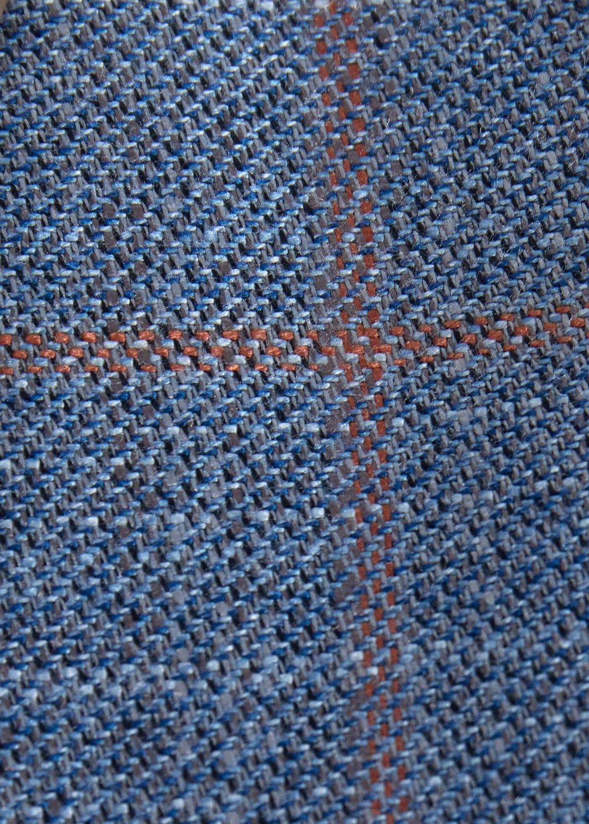 Windowpane Bamboo Jacket Light Blue - Paul Stuart