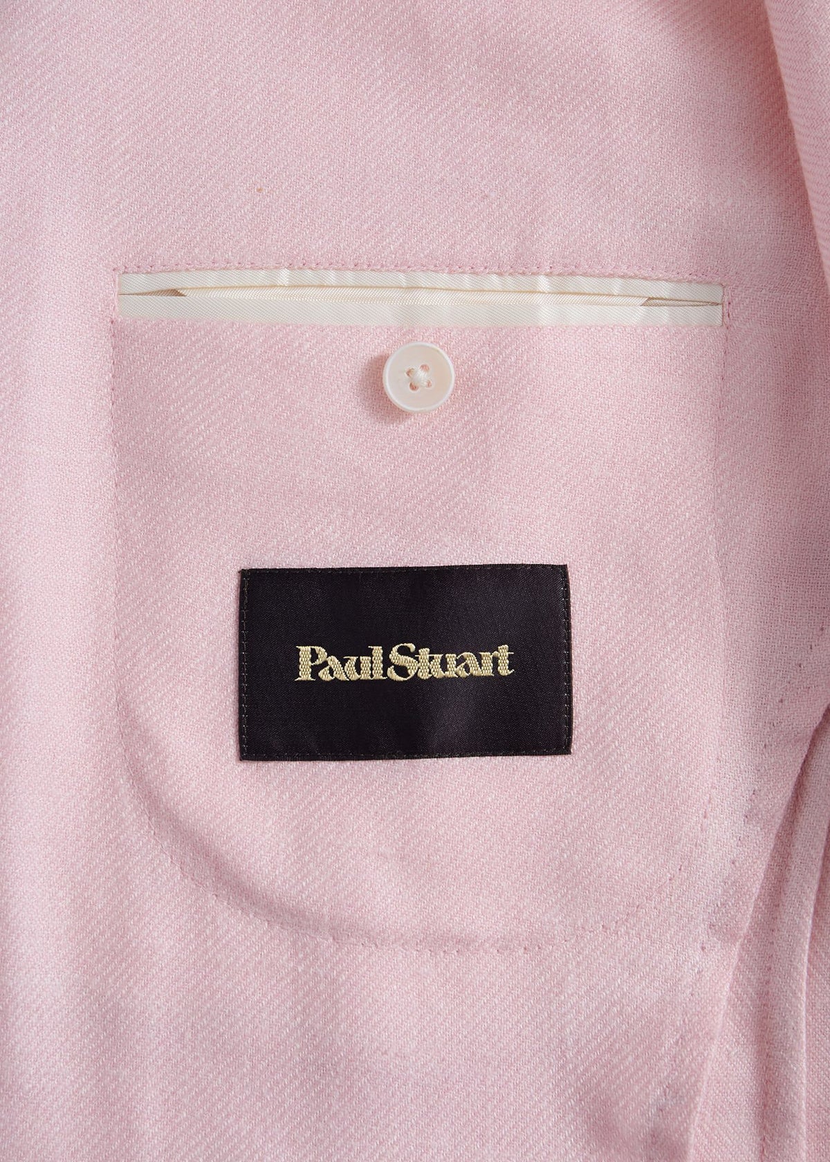 Two Button Summer Jacket Powder Blue - Paul Stuart