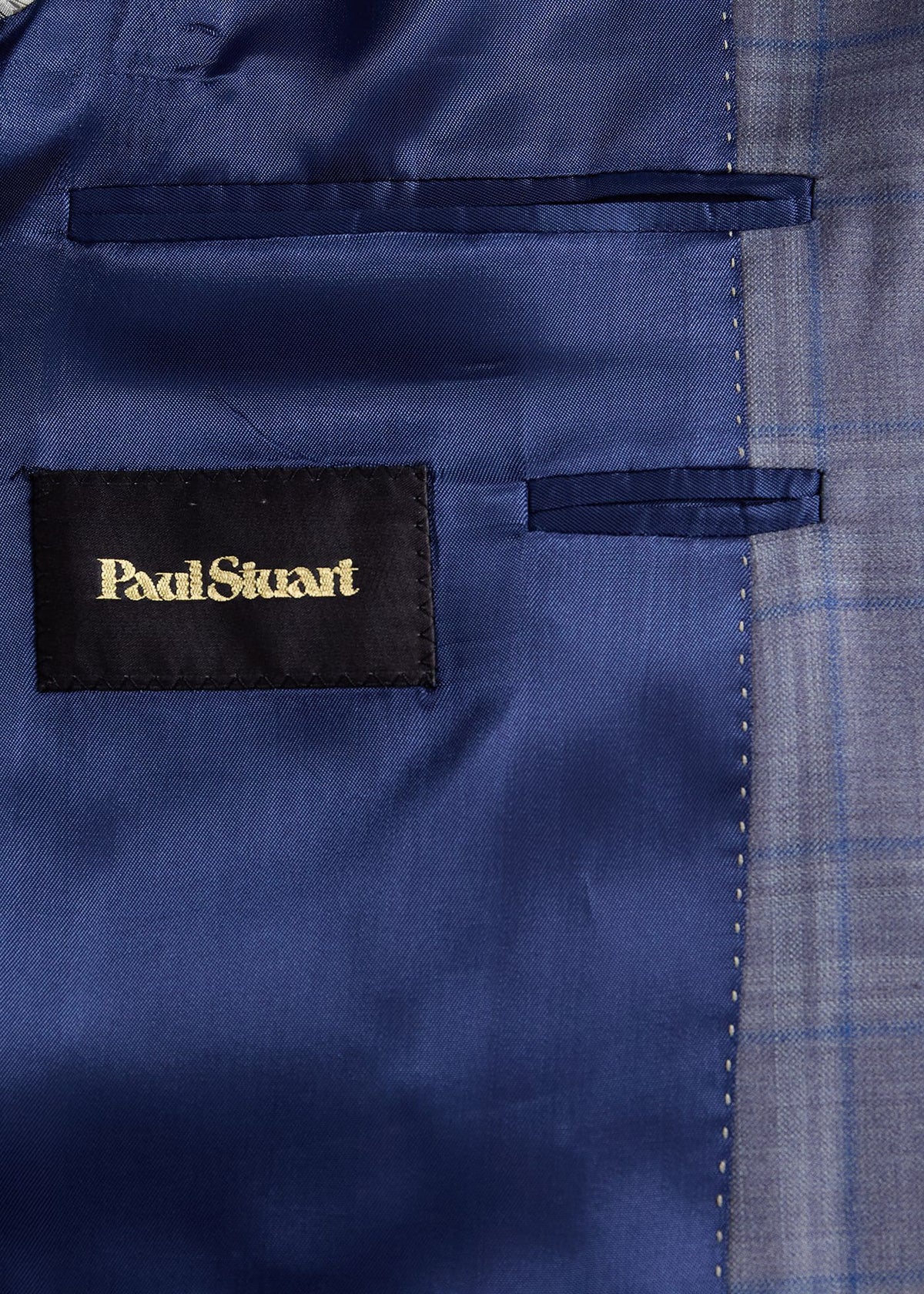 All Year Wool Plaid Jacket Lavender - Paul Stuart