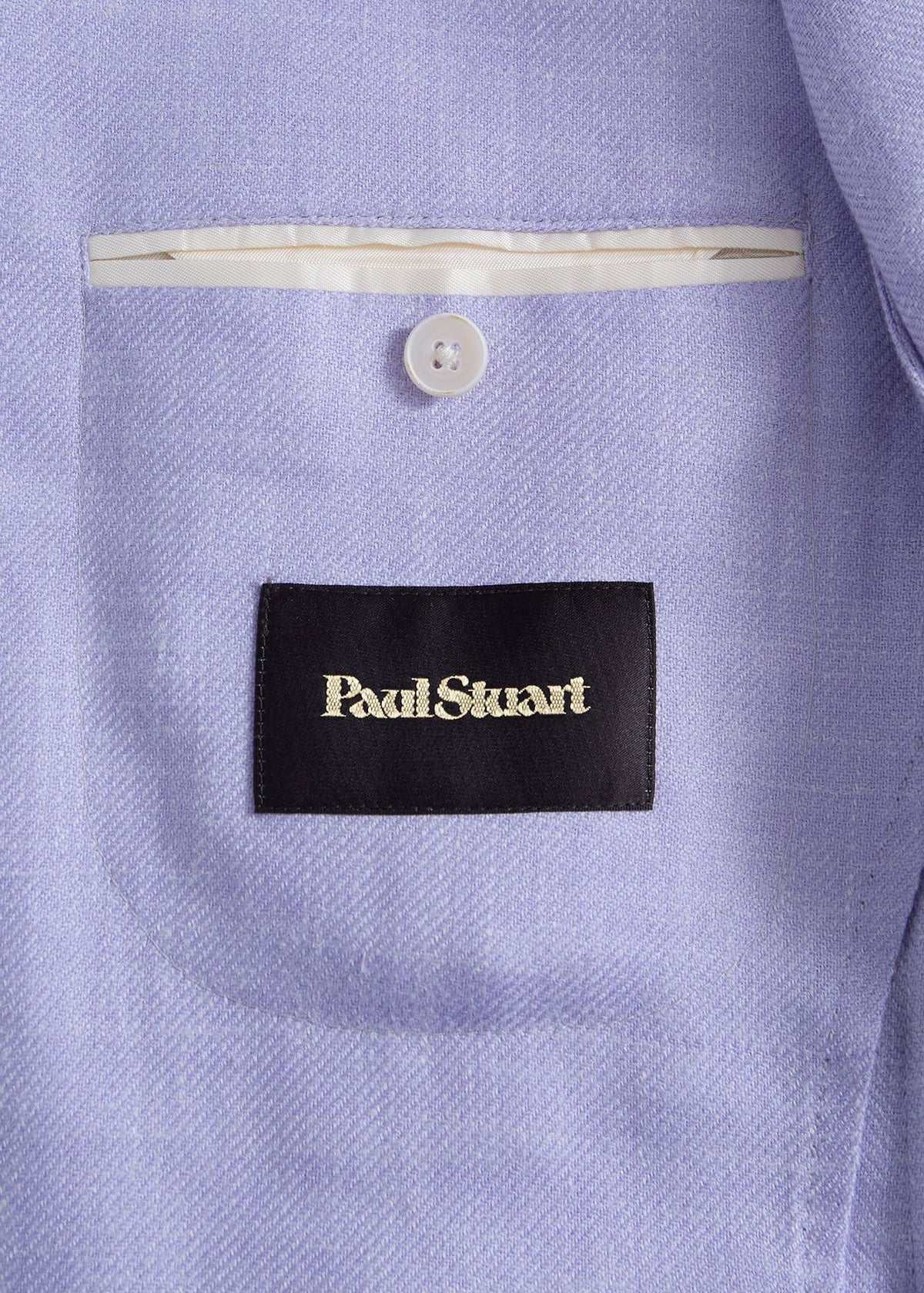 Two Button Summer Jacket Powder Blue - Paul Stuart