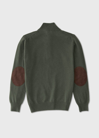 Wool Blend Quarter-Zip Sweater Black - Paul Stuart