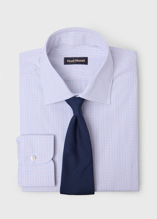 Handmade Spread Collar Dress Shirt Pink - Paul Stuart