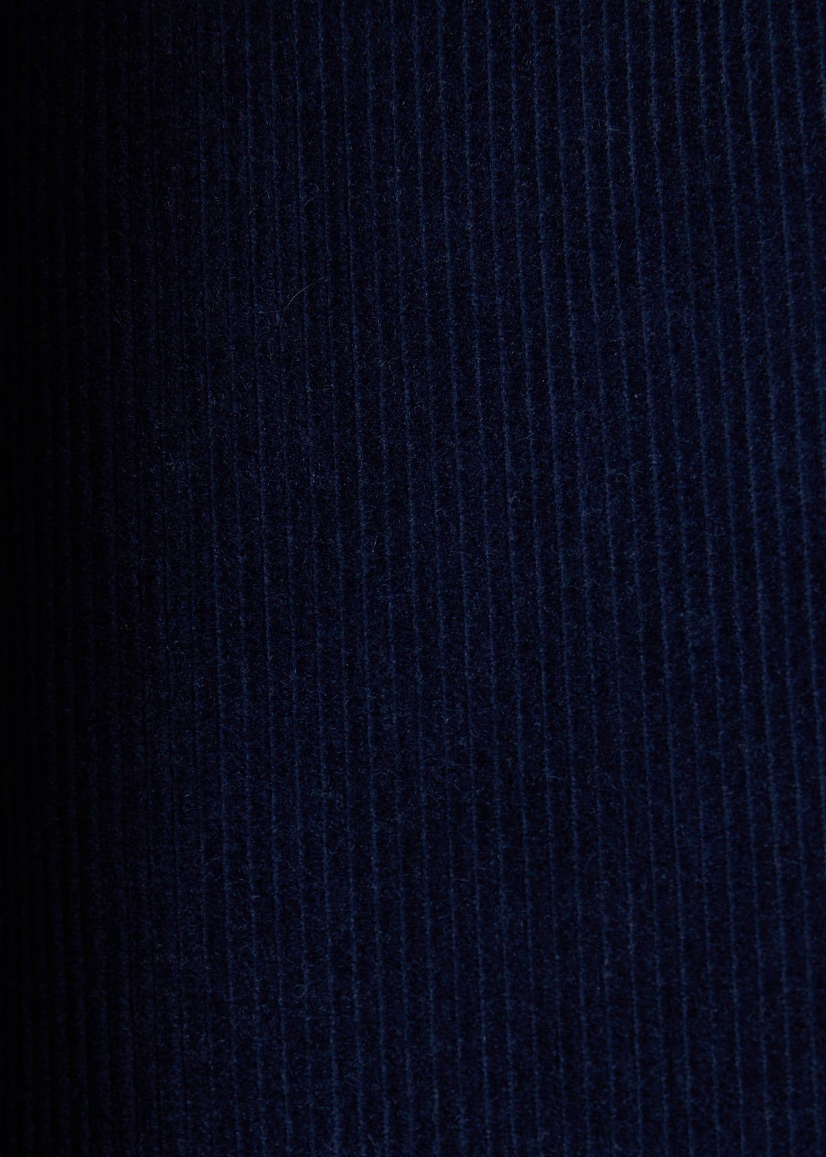 Pleated Corduroy Trouser Navy - Paul Stuart
