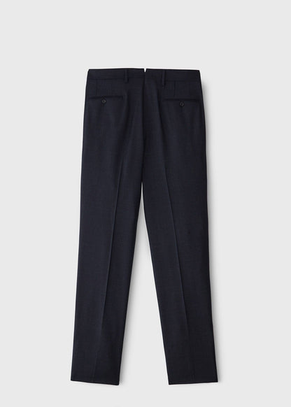 Classic Wool Plaid Suit Charcoal - Paul Stuart