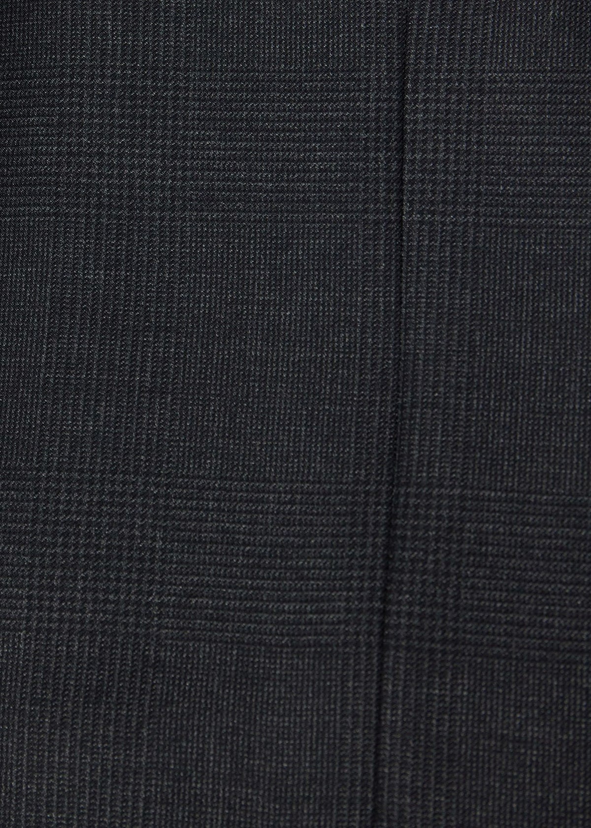 Classic Wool Plaid Suit Charcoal - Paul Stuart