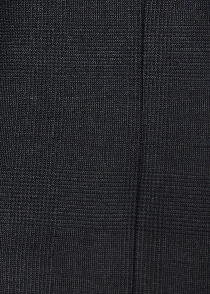 Classic Wool Plaid Suit Charcoal - Paul Stuart