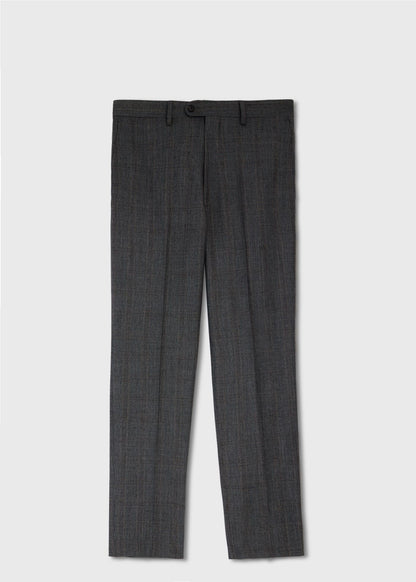 Classic Wool Plaid Suit Grey - Paul Stuart