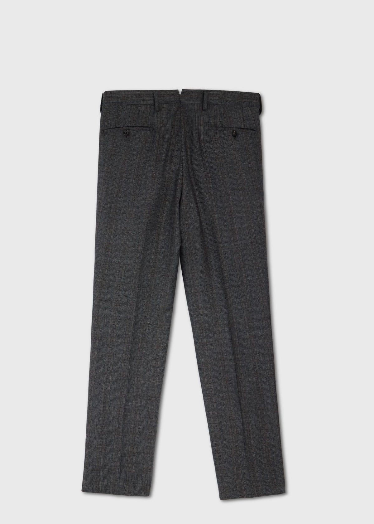 Classic Wool Plaid Suit Grey - Paul Stuart