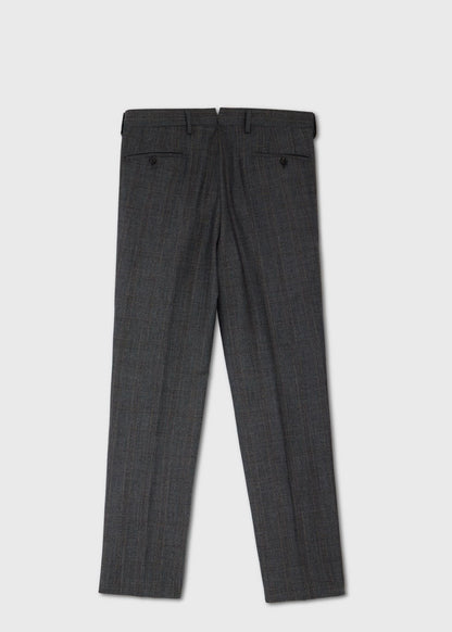Classic Wool Plaid Suit Grey - Paul Stuart