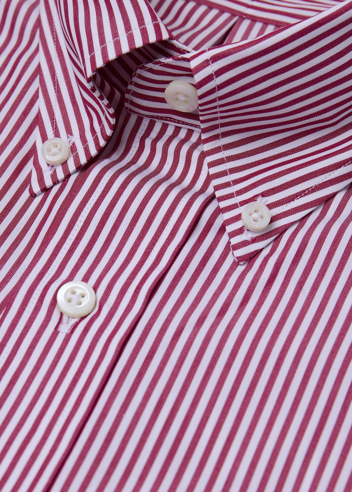 Stripe Button-Down Shirt Blue - Paul Stuart