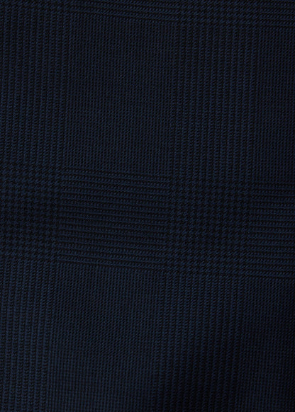 Tonal Plaid Suit Navy - Paul Stuart