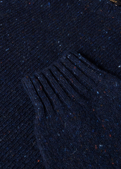 Donegal Crewneck Sweater Grey - Paul Stuart