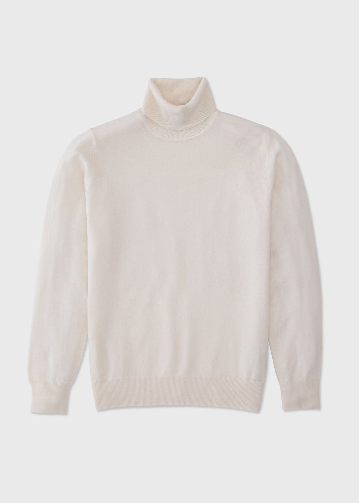 Cashmere Turtleneck Sweater Beige - Paul Stuart