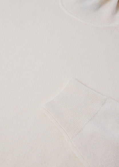 Cashmere Turtleneck Sweater Beige - Paul Stuart