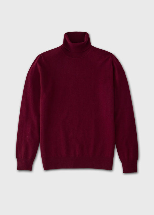 Cashmere Turtleneck Sweater Beige - Paul Stuart