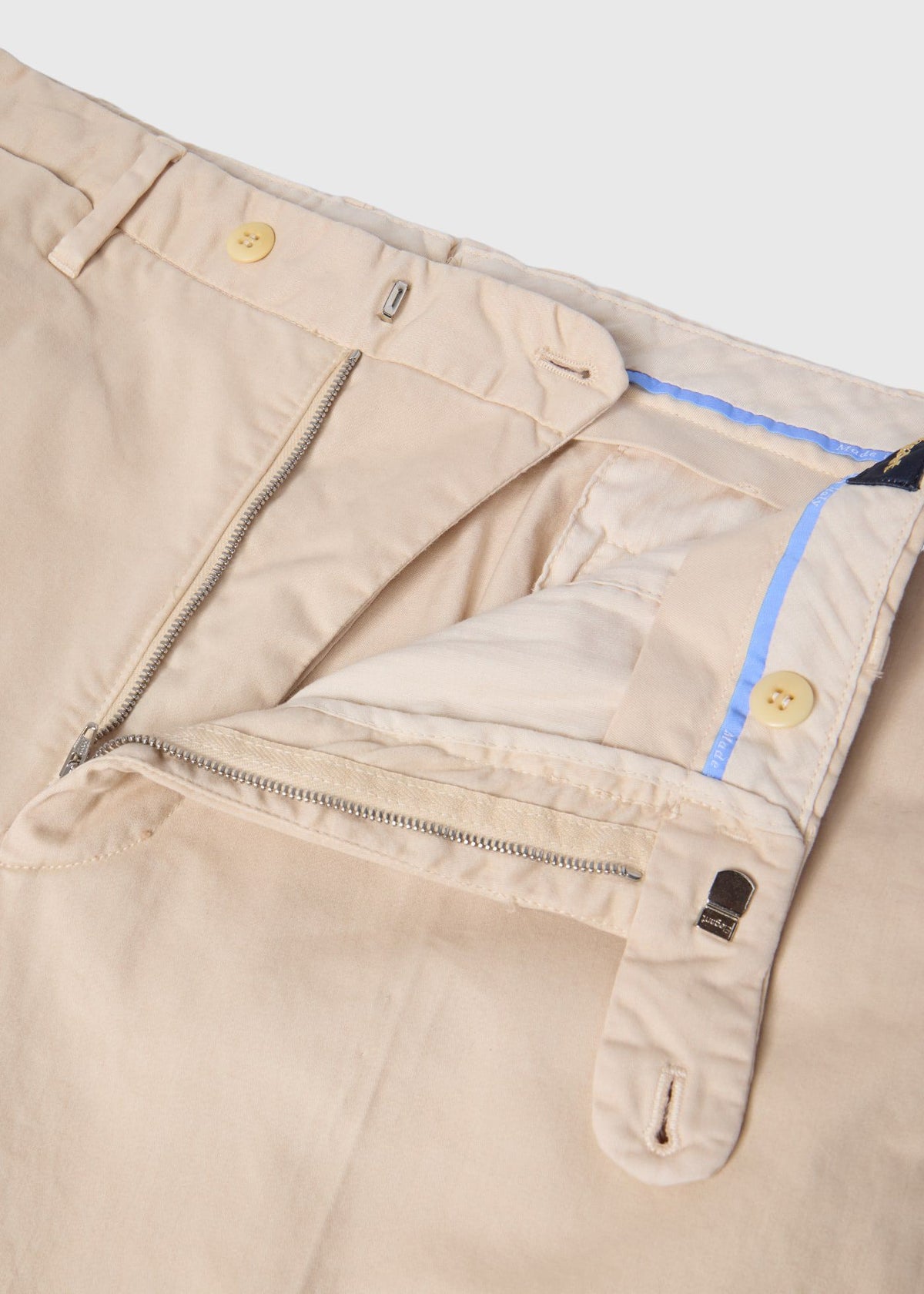 Washed Cotton Pant Cognac - Paul Stuart