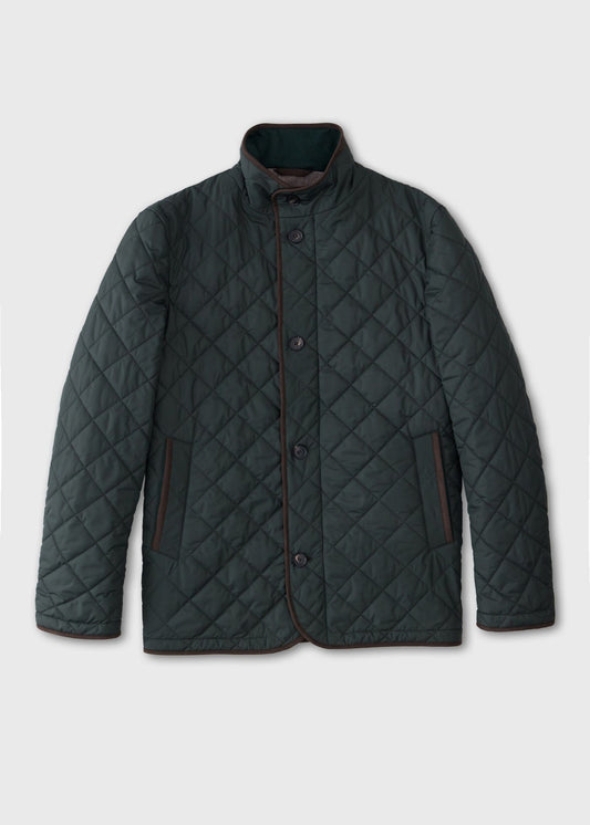 Quilted Jacket Navy - Paul Stuart