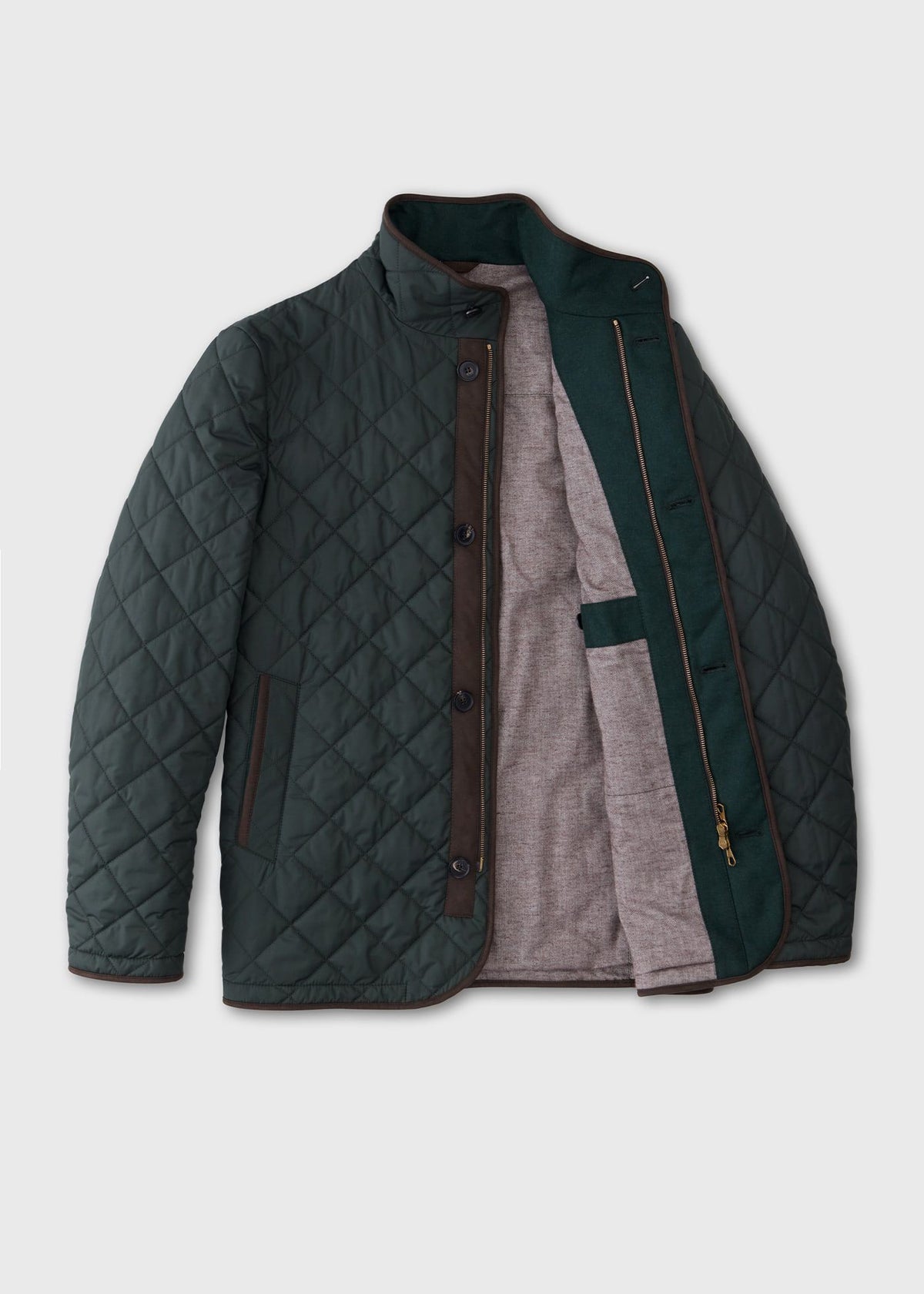 Quilted Jacket Navy - Paul Stuart