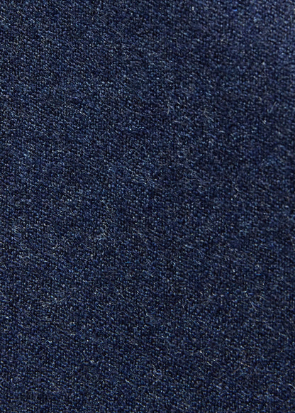 Wool & Cashmere Flannel Trouser Charcoal - Paul Stuart