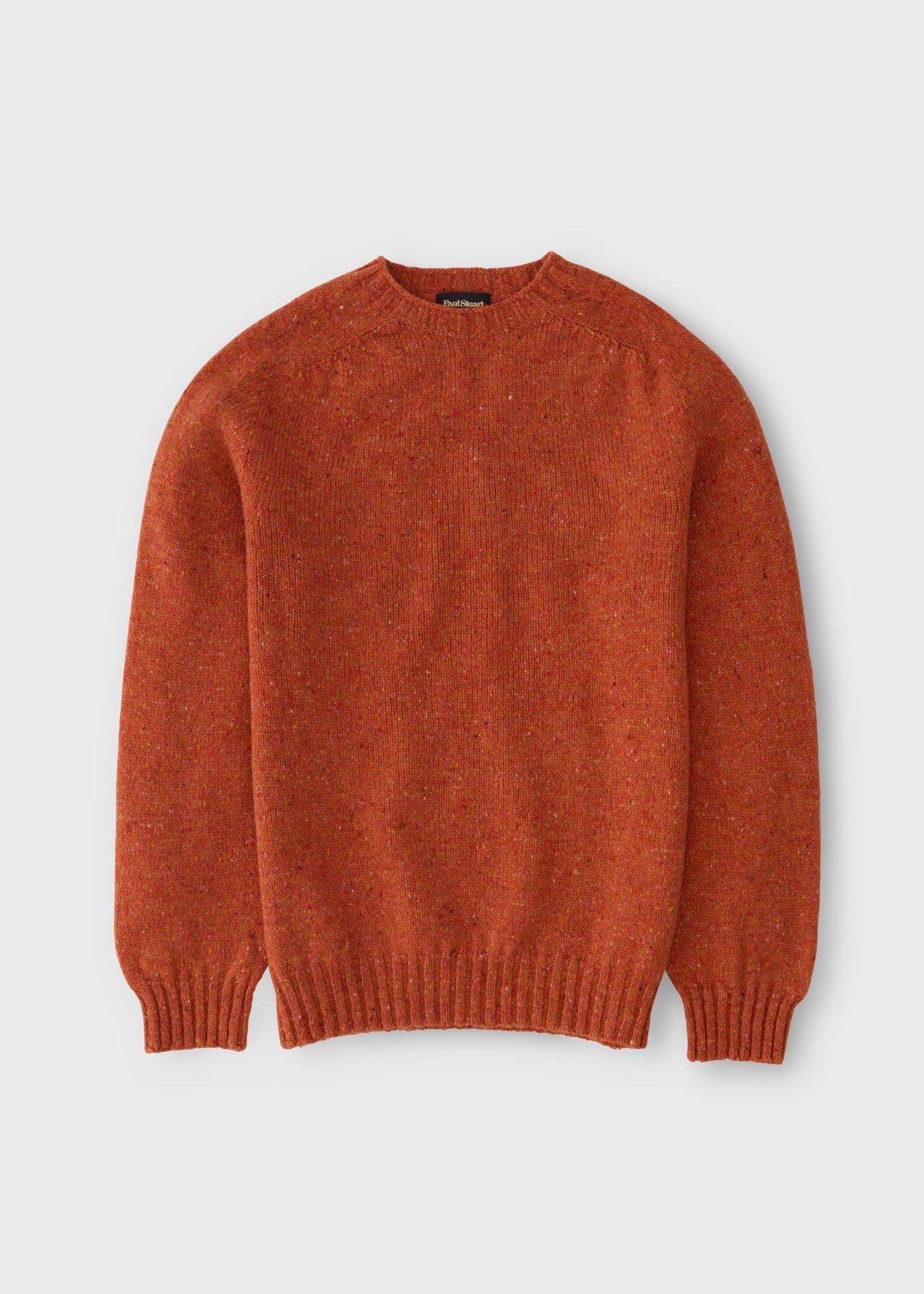 Donegal Crewneck Sweater Grey - Paul Stuart
