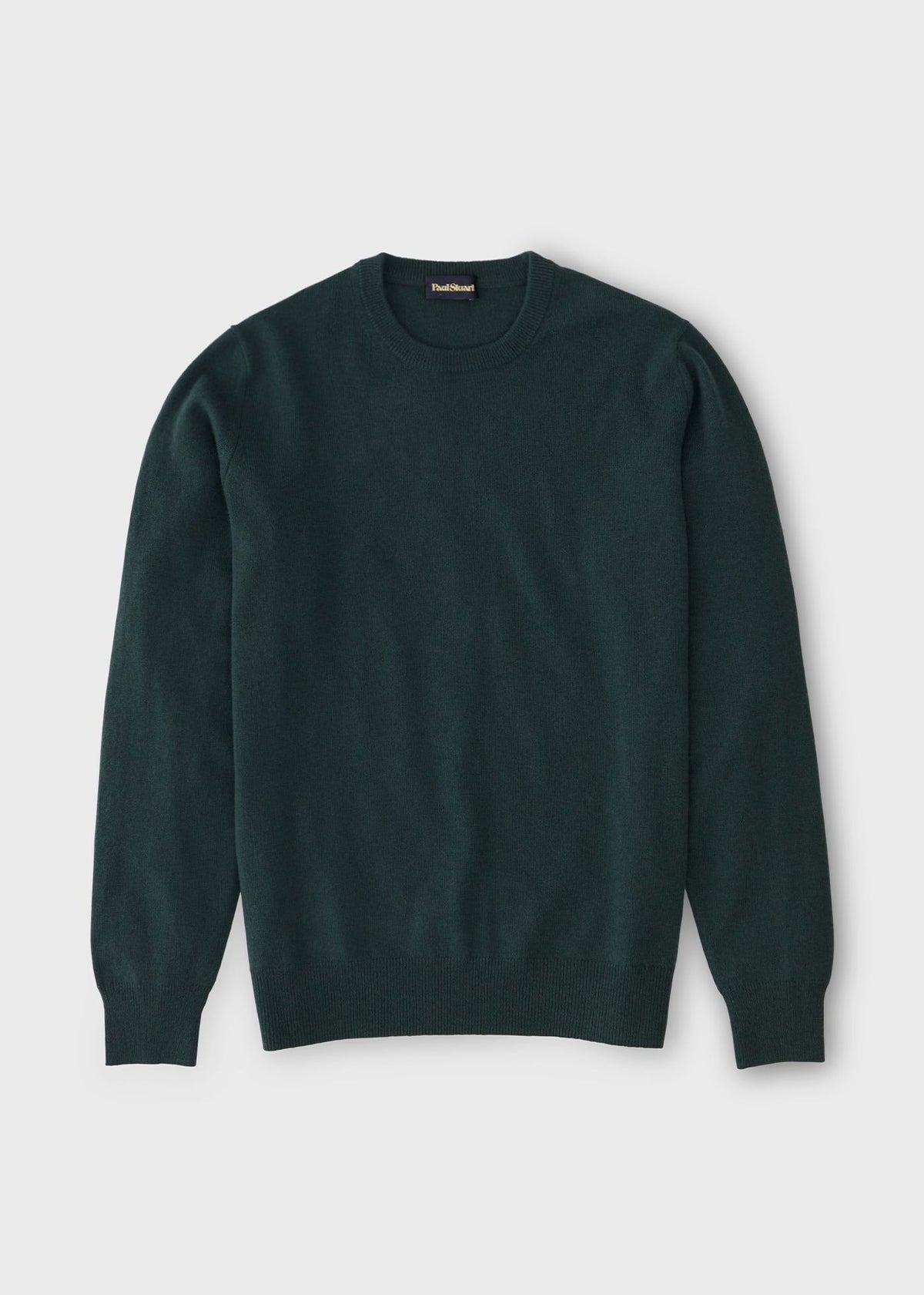 Cashmere Crewneck Sweater Burgundy - Paul Stuart