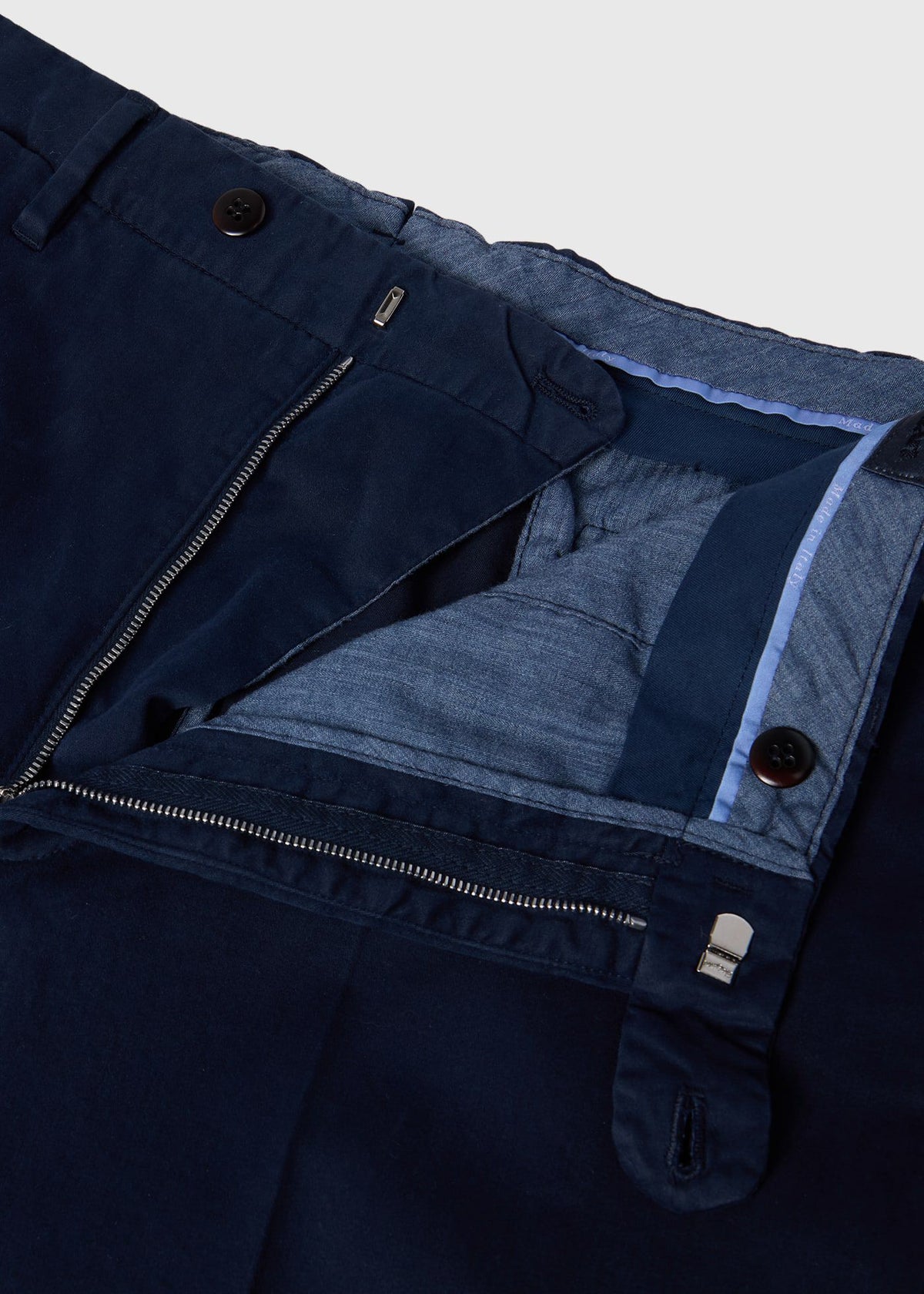 Washed Cotton Pant Cognac - Paul Stuart