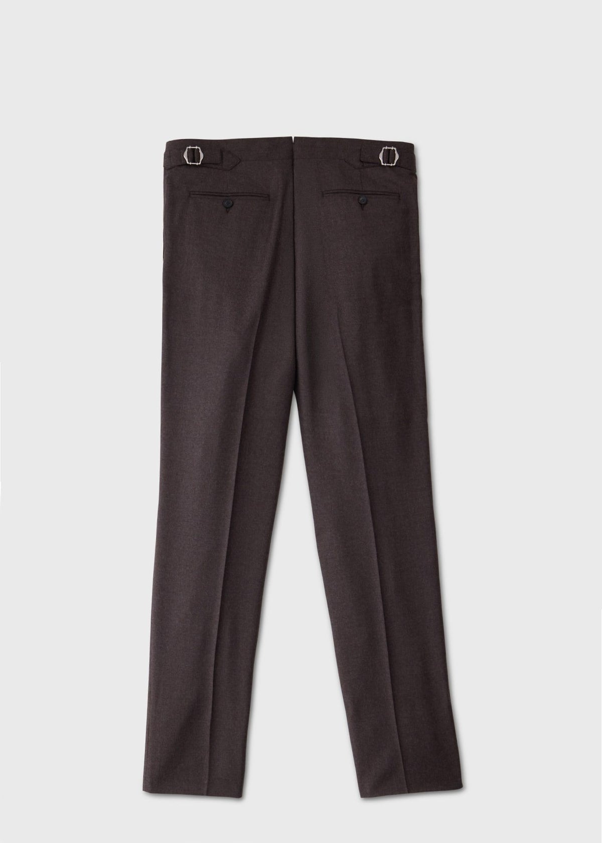 Classic Wool Flannel Suit Brown - Paul Stuart