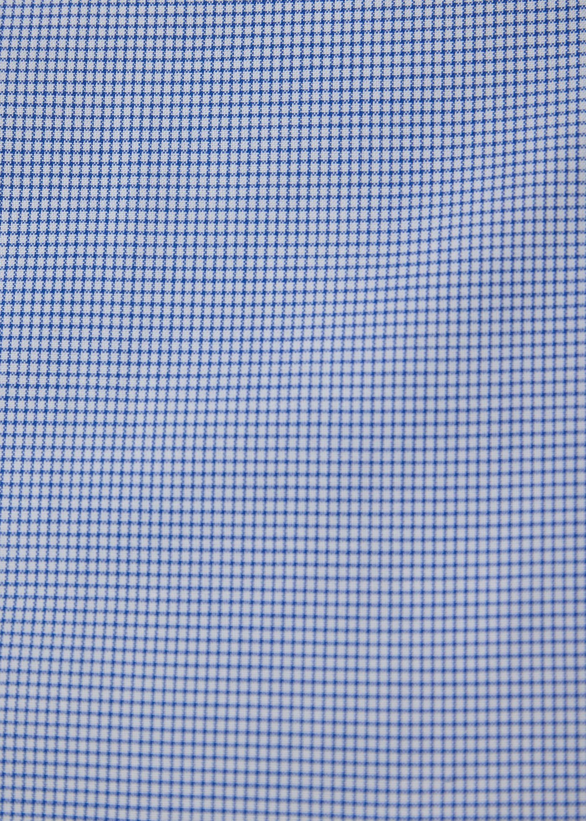 Micro Check Spread Collar Dress Shirt Blue - Paul Stuart