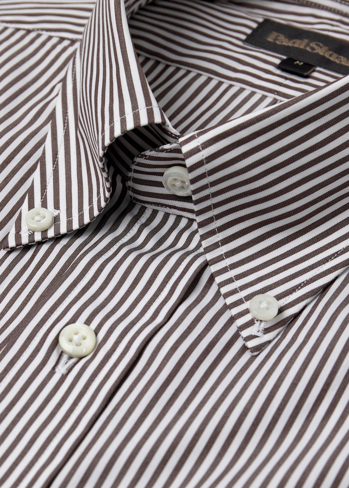 Stripe Button-Down Shirt Blue - Paul Stuart
