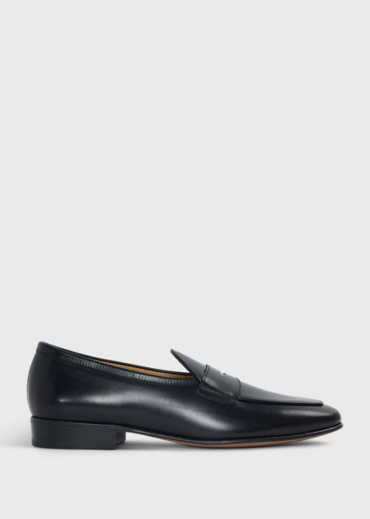 Scout Leather Loafer Black - Paul Stuart