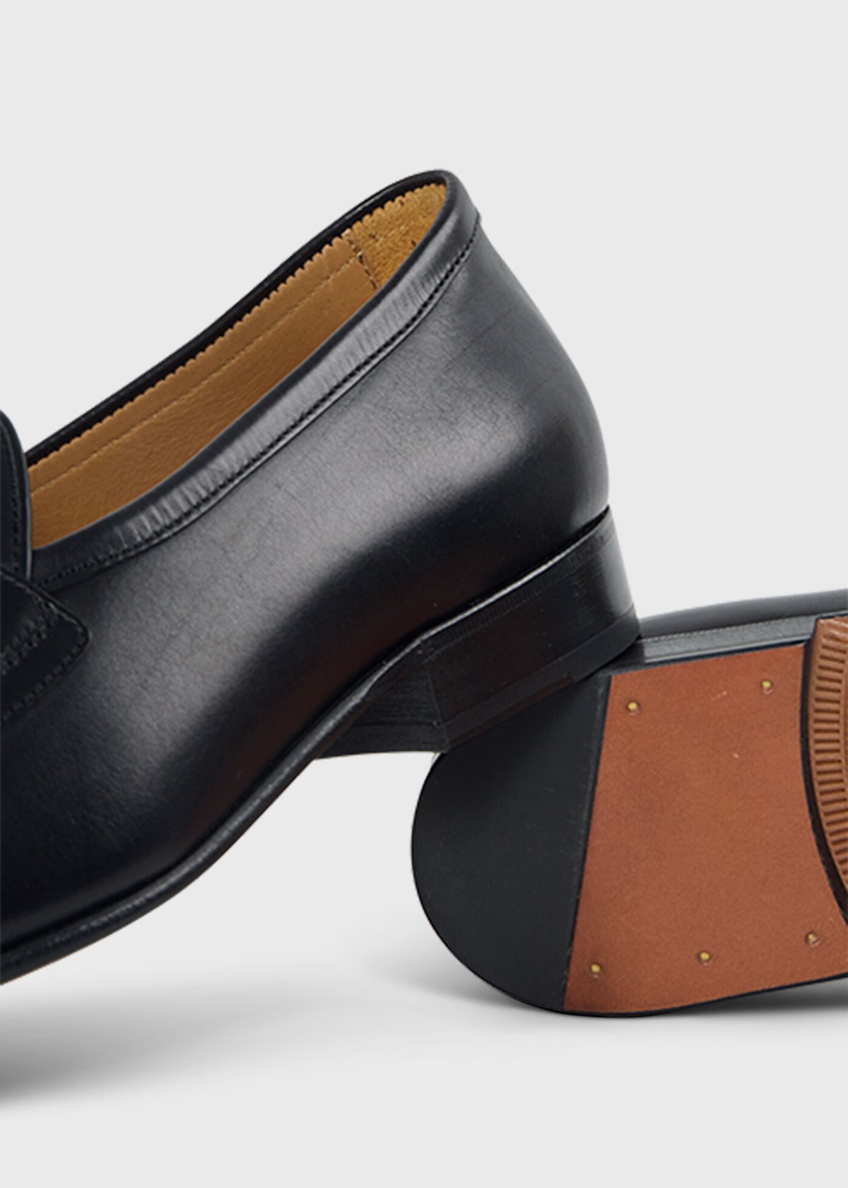 Scout Leather Loafer Black - Paul Stuart