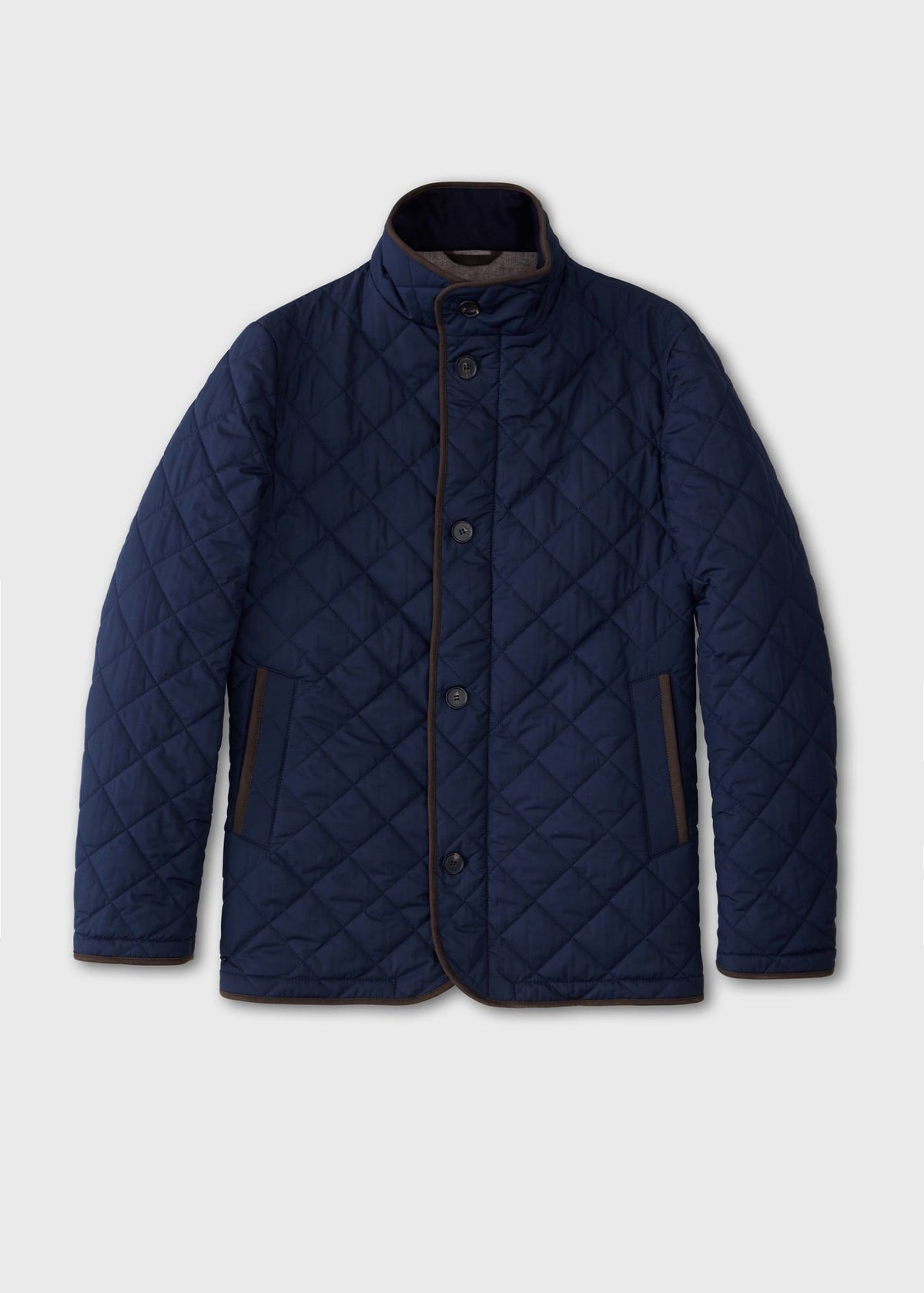 Quilted Jacket Navy - Paul Stuart