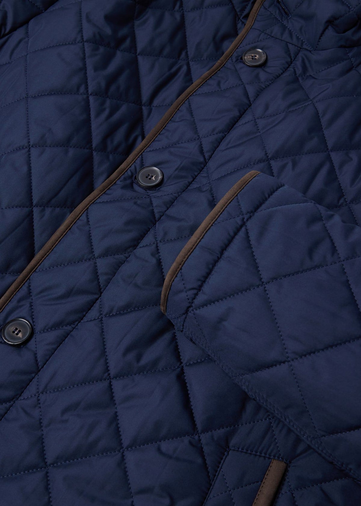 Quilted Jacket Navy - Paul Stuart