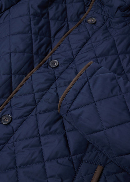 Quilted Jacket Navy - Paul Stuart