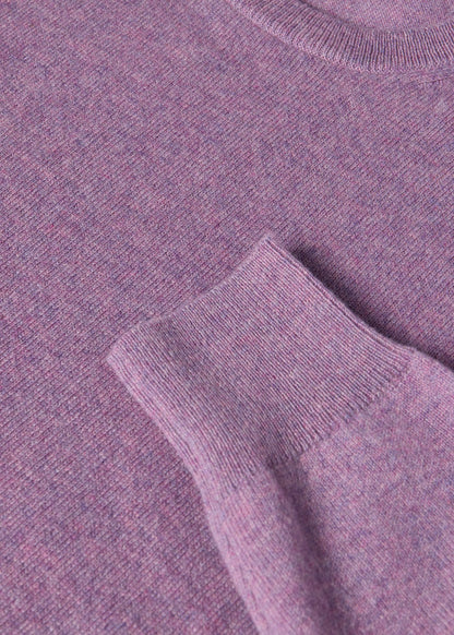 Cashmere Crewneck Sweater Burgundy - Paul Stuart
