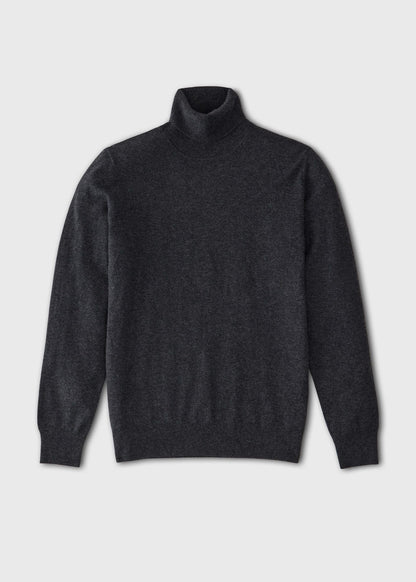 Cashmere Turtleneck Sweater Beige - Paul Stuart