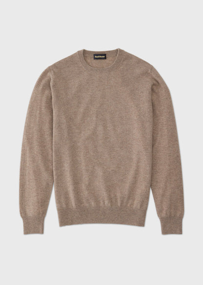 Cashmere Crewneck Sweater Burgundy - Paul Stuart