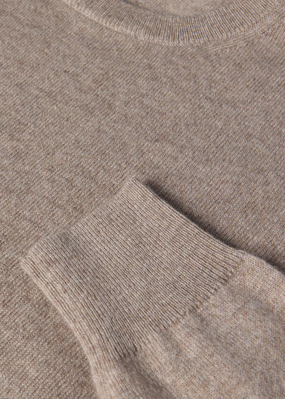 Cashmere Crewneck Sweater Burgundy - Paul Stuart