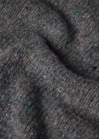 Donegal Crewneck Sweater Grey - Paul Stuart