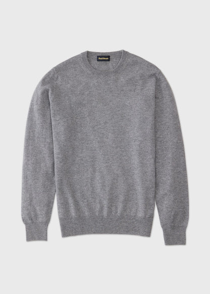 Cashmere Crewneck Sweater Burgundy - Paul Stuart