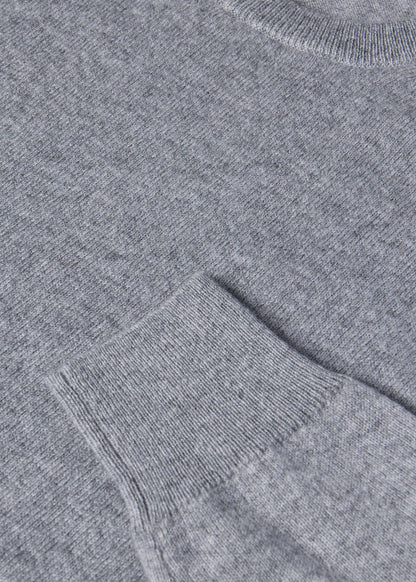 Cashmere Crewneck Sweater Burgundy - Paul Stuart