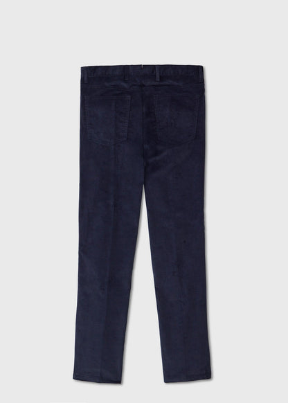 Corduroy Five-Pocket Pant Khaki - Paul Stuart