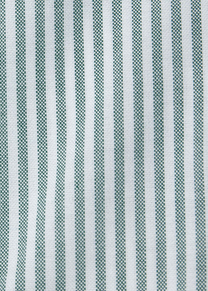 Stripe Oxford Button-Down Shirt Blue - Paul Stuart
